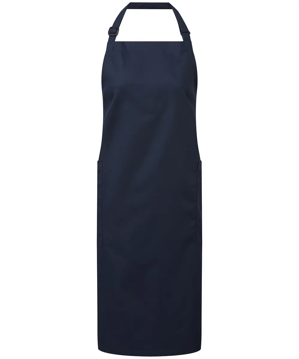 Recycled Polyester & Organic Cotton Apron Navy