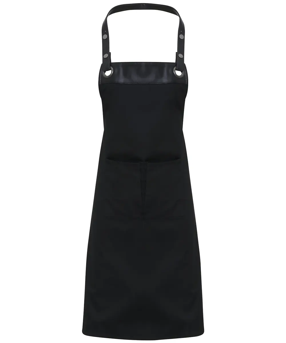 Espresso Bib Apron Black Black
