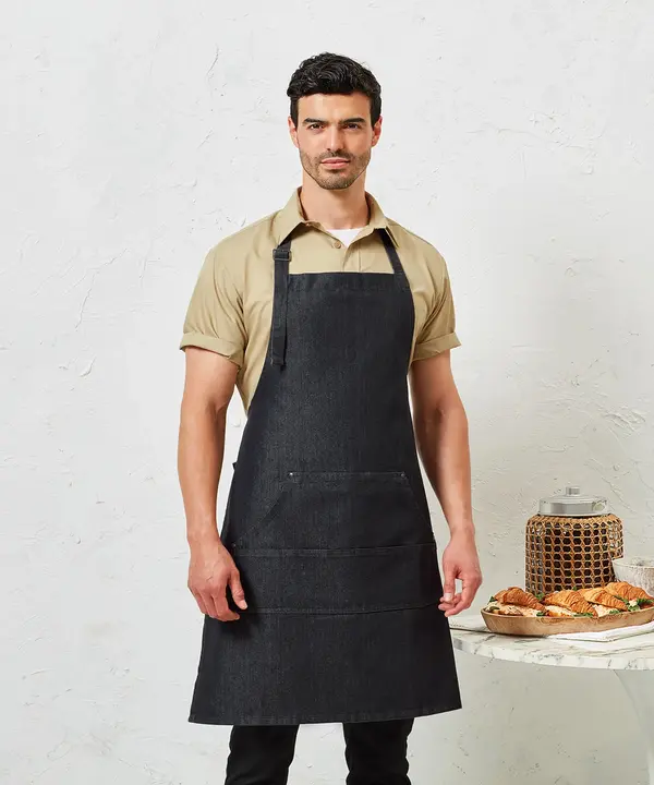 Jeans Stitch Bib Apron PR126_LS00_20242