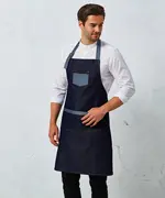 Domain Contrast Denim Bib Apron PR127_LS00_20242