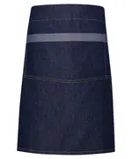Domain Contrast Denim Waist Apron - Indigo Denim, One Size Indigo Denim