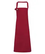 Calibre Heavy Cotton Canvas Bib Apron Burgundy