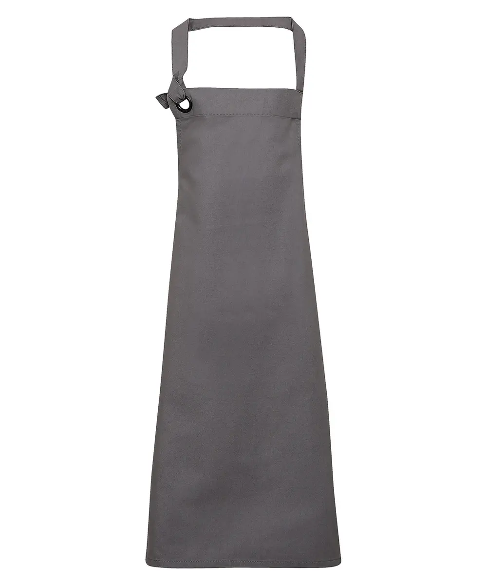 Calibre Heavy Cotton Canvas Bib Apron Dark Grey