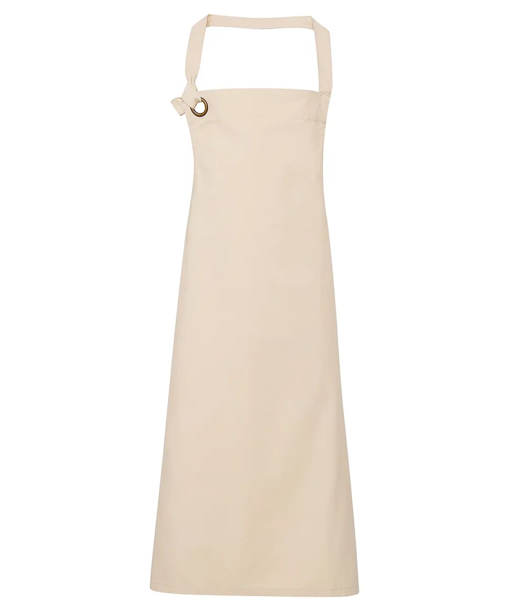 Calibre Heavy Cotton Canvas Bib Apron Natural