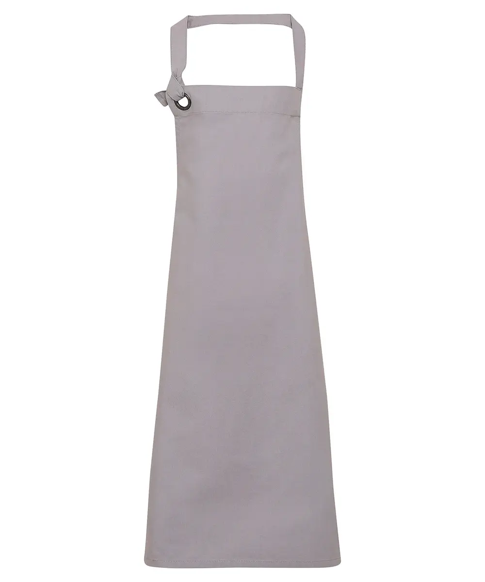 Calibre Heavy Cotton Canvas Bib Apron Silver