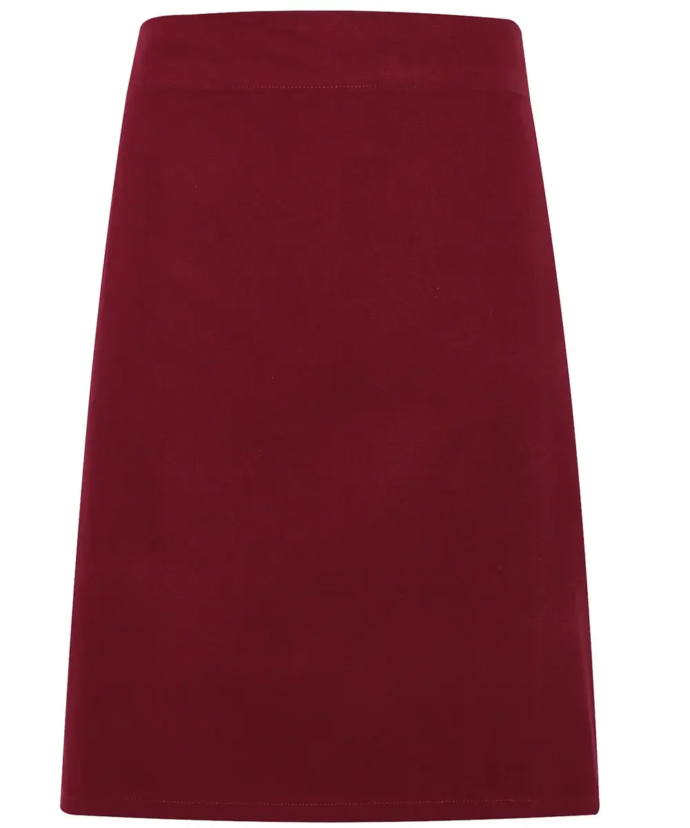 Calibre Heavy Cotton Canvas Waist Apron Burgundy