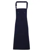 Chino Cotton Bib Apron Navy