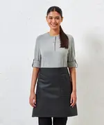 Division Waxed-look Denim Waist Apron PR135_LS00_20243