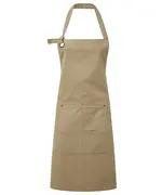 Calibre Heavy Cotton Canvas Pocket Apron - Khaki, One Size Khaki
