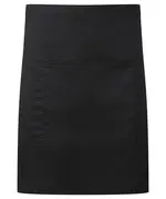 â€˜Colours Collectionâ€™ Mid-length Pocket Apron Black