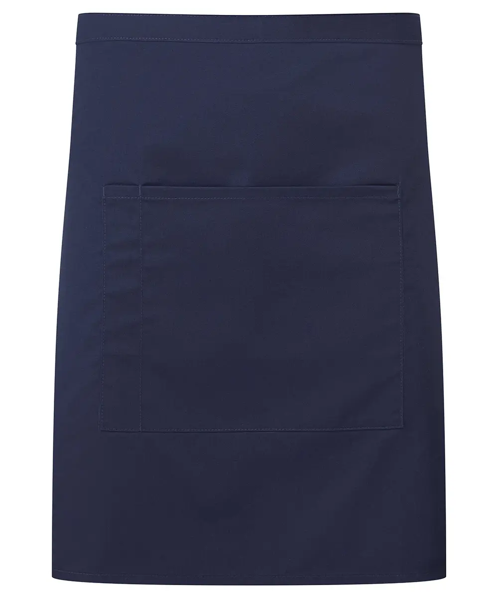 â€˜Colours Collectionâ€™ Mid-length Pocket Apron Navy