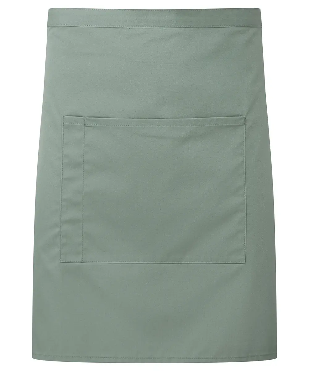 â€˜Colours Collectionâ€™ Mid-length Pocket Apron Sage