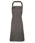 Colours Bib Apron Dark Grey
