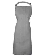 Colours Bib Apron Grey Denim