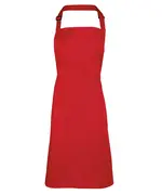 Colours Bib Apron Red