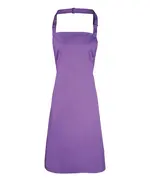 Colours Bib Apron Rich Violet