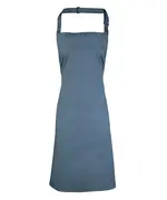 Colours Bib Apron Steel