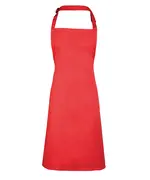 Colours Bib Apron Strawberry Red