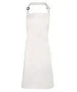 Colours Bib Apron White