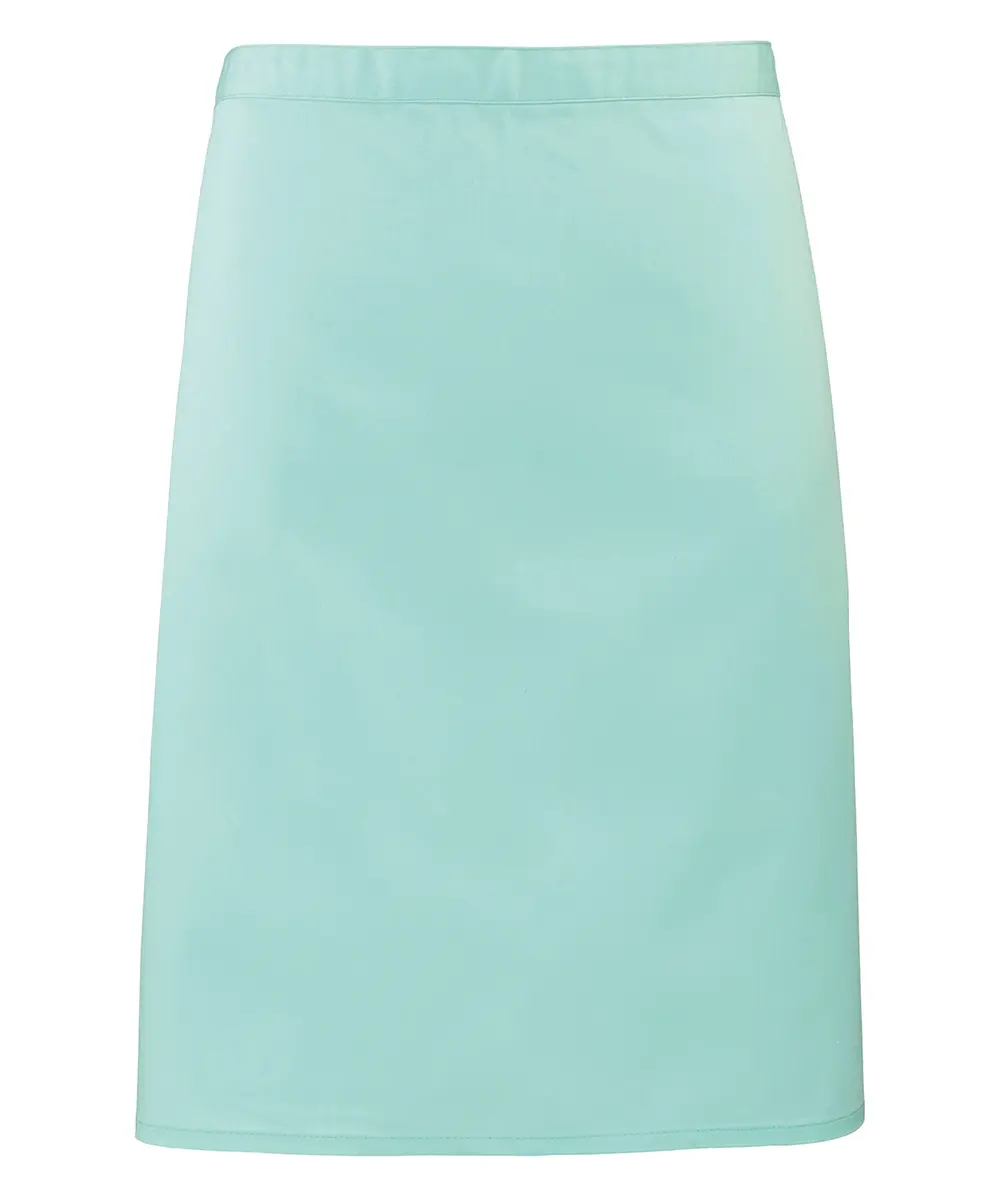 Colours Mid-length Apron Aqua