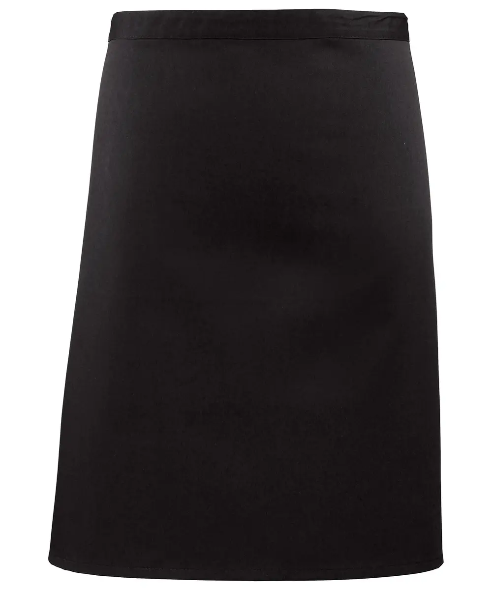 Colours Mid-length Apron Black