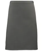 Colours Mid-length Apron Dark Grey