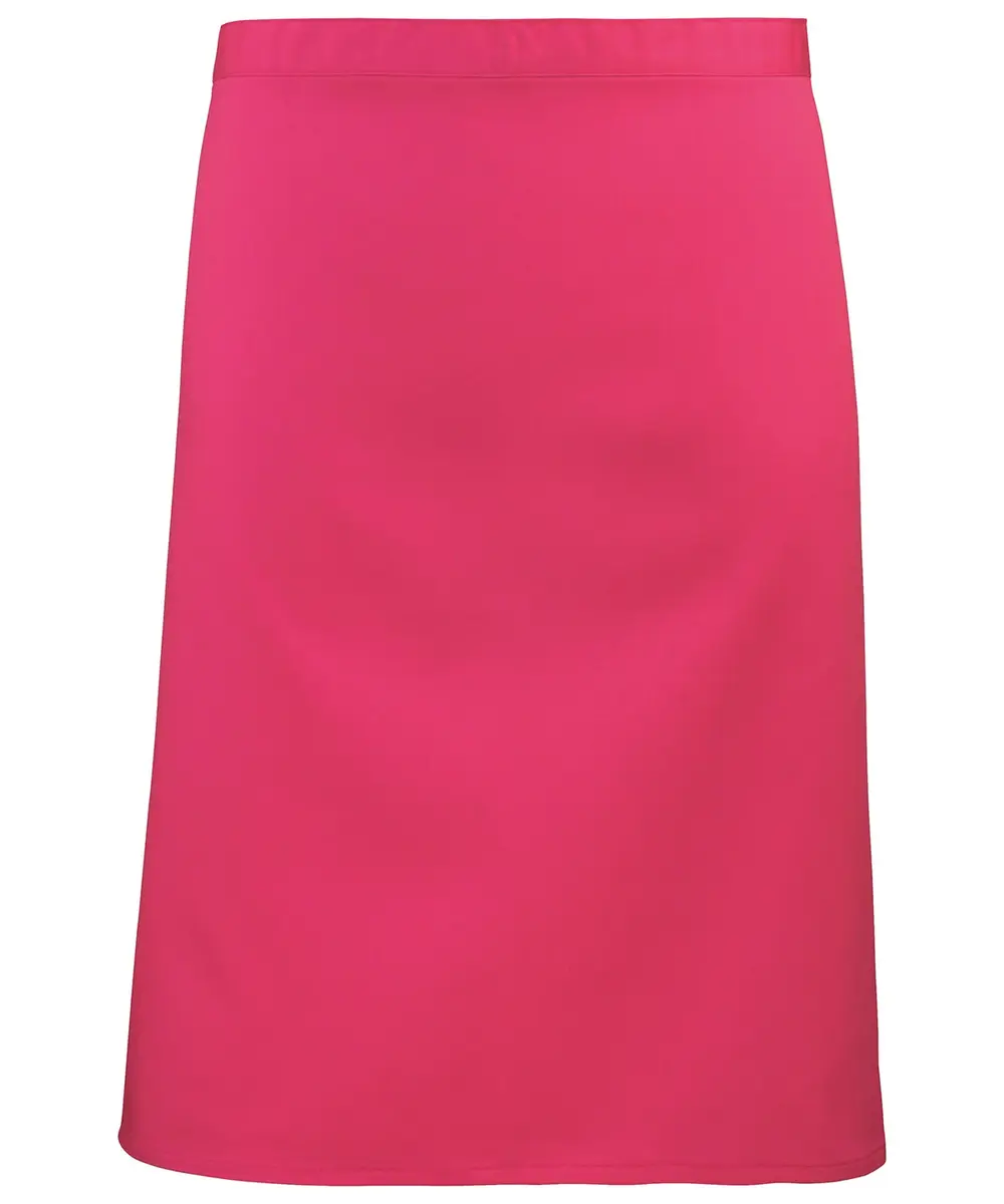 Colours Mid-length Apron Hot Pink