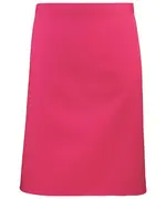 Colours Mid-length Apron Hot Pink