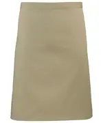 Colours Mid-length Apron Khaki