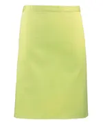 Colours Mid-length Apron Lime