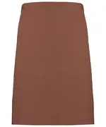 Colours Mid-length Apron Mocha