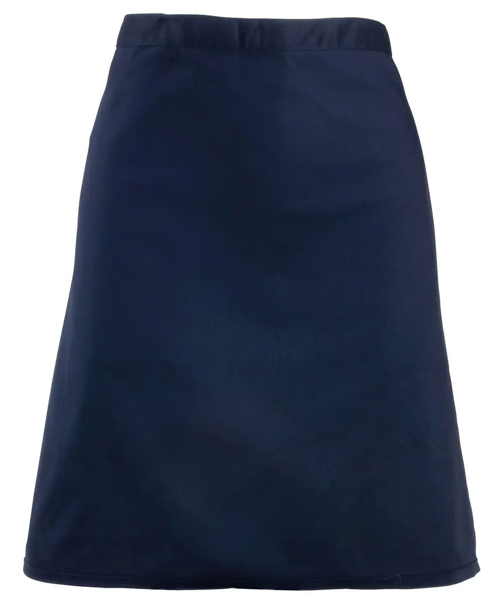 Colours Mid-length Apron Navy