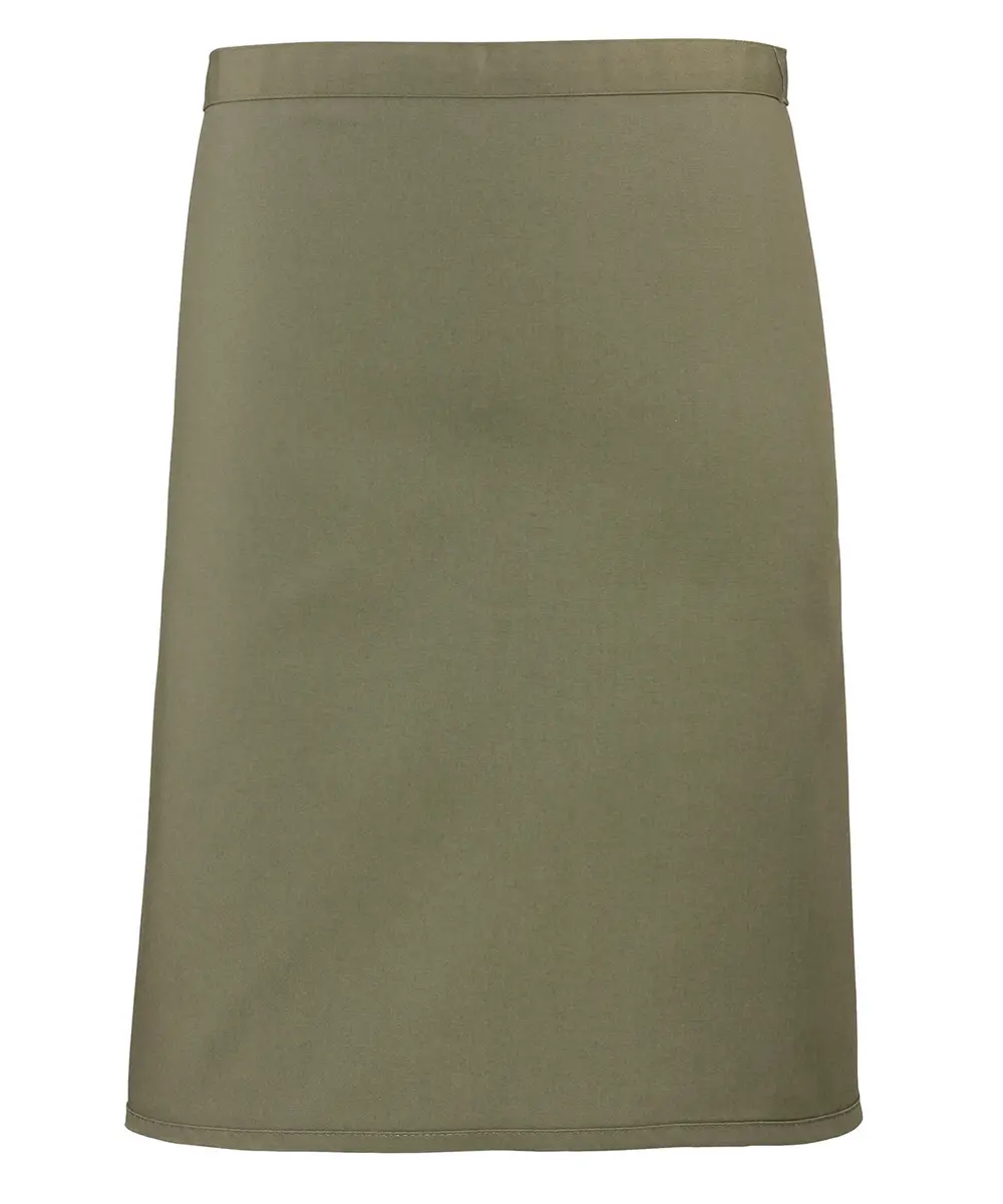 Colours Mid-length Apron Olive