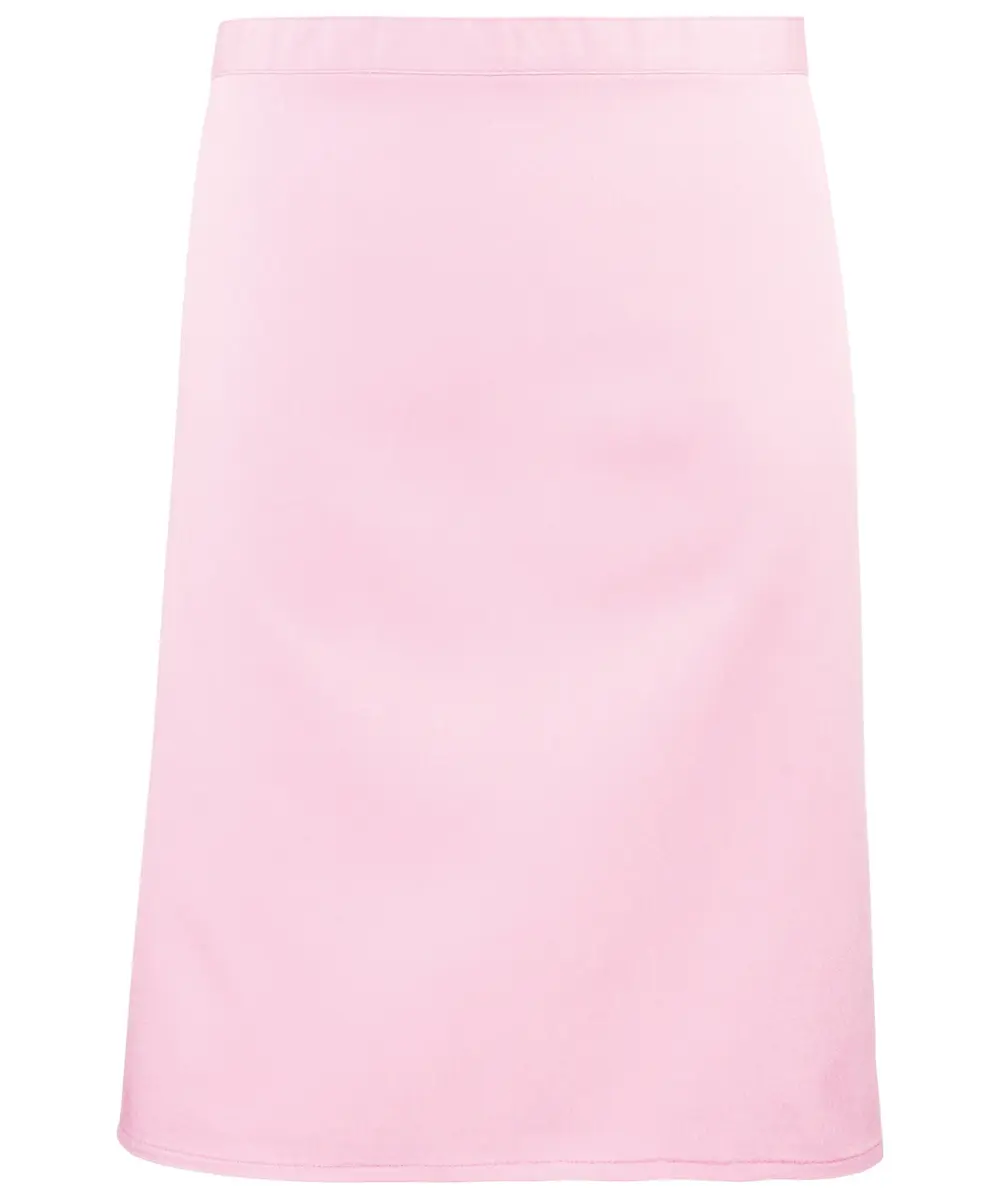 Colours Mid-length Apron Pink
