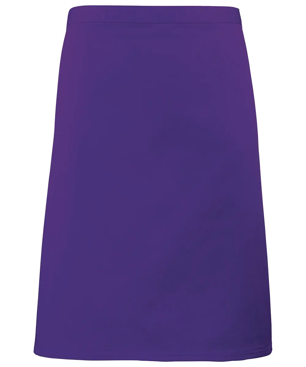 Colours Mid-length Apron Purple