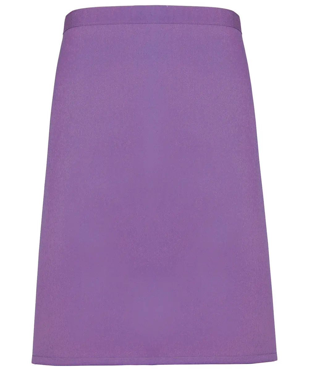 Colours Mid-length Apron Rich Violet