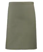 Colours Mid-length Apron Sage