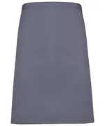 Colours Mid-length Apron Steel
