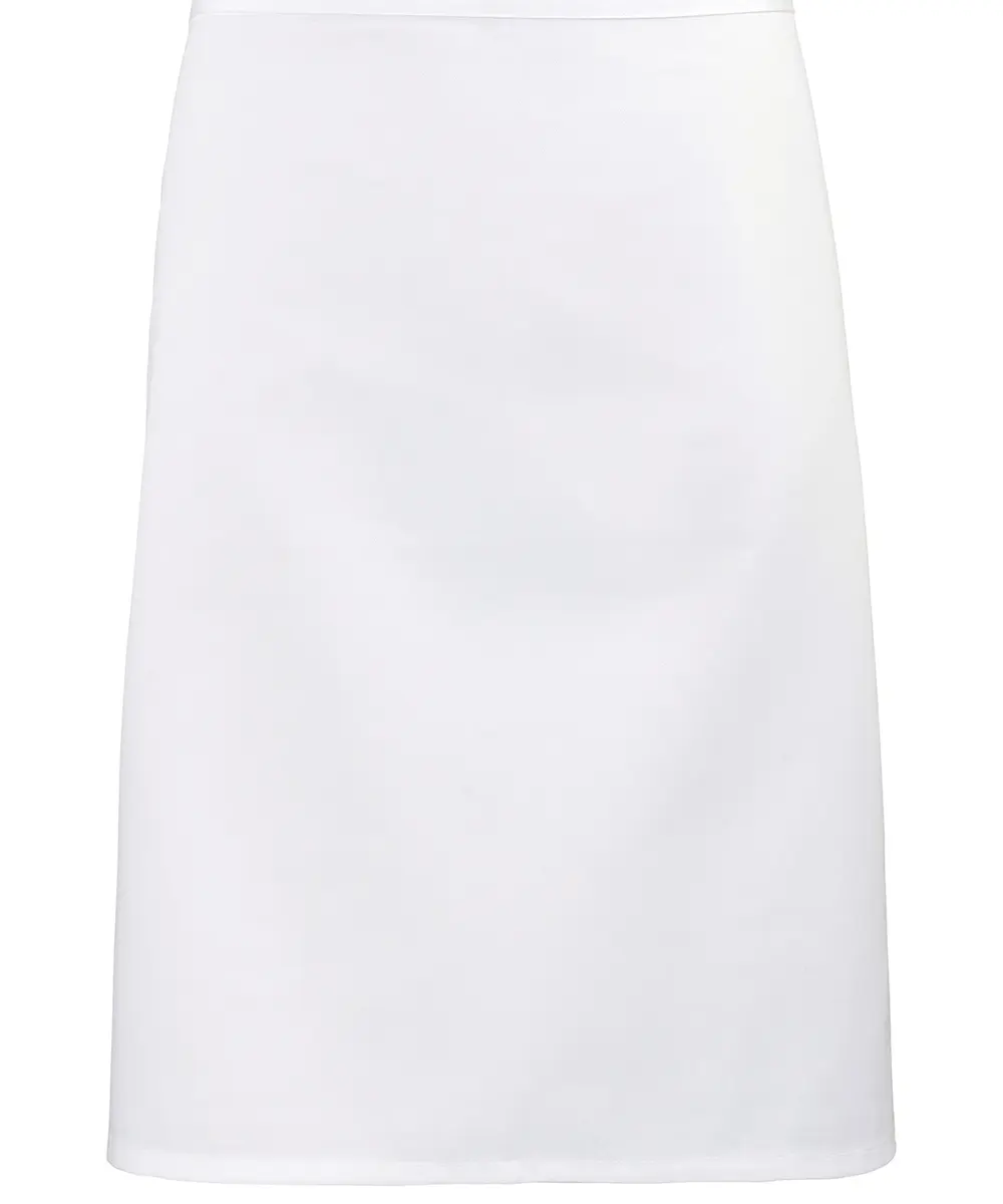 Colours Mid-length Apron White