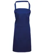 Colours Bib Apron With Pocket Royal