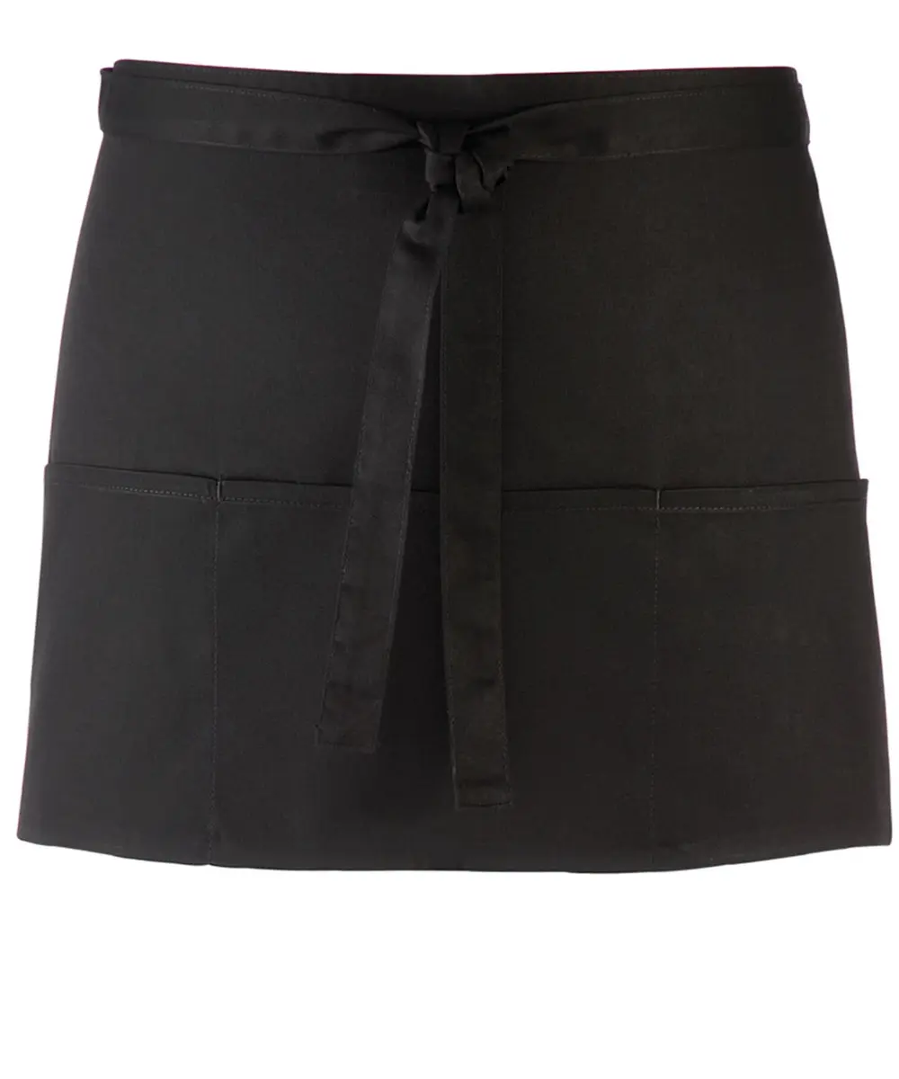 Colours 3-pocket Apron Black
