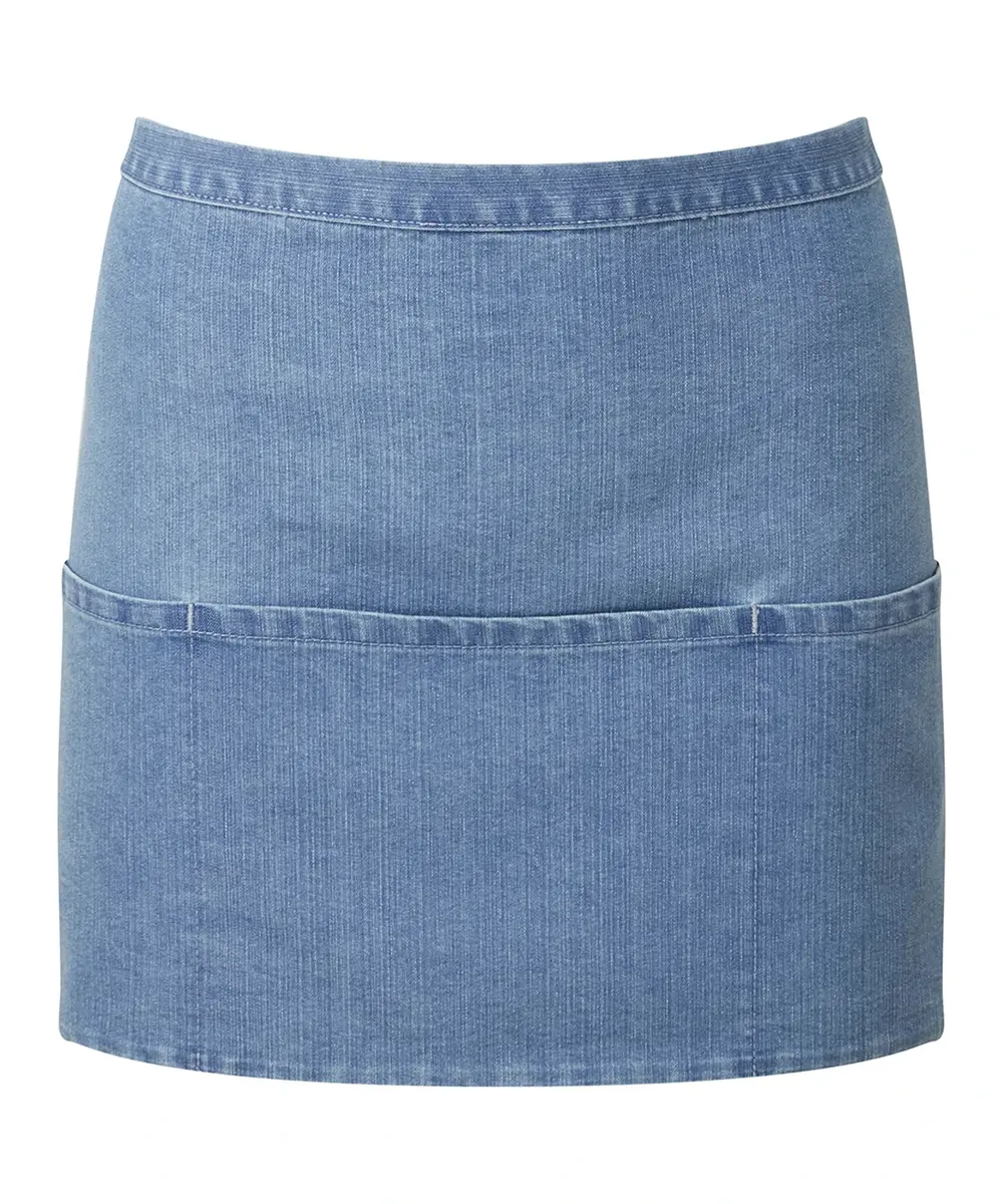 Colours 3-pocket Apron Blue Denim
