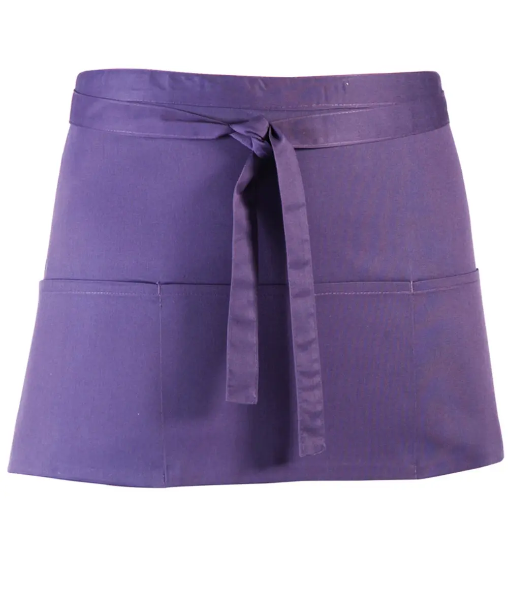 Colours 3-pocket Apron Purple