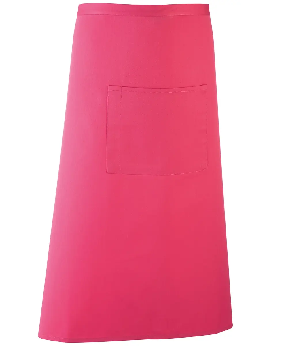 Colours Bar Apron Hot Pink