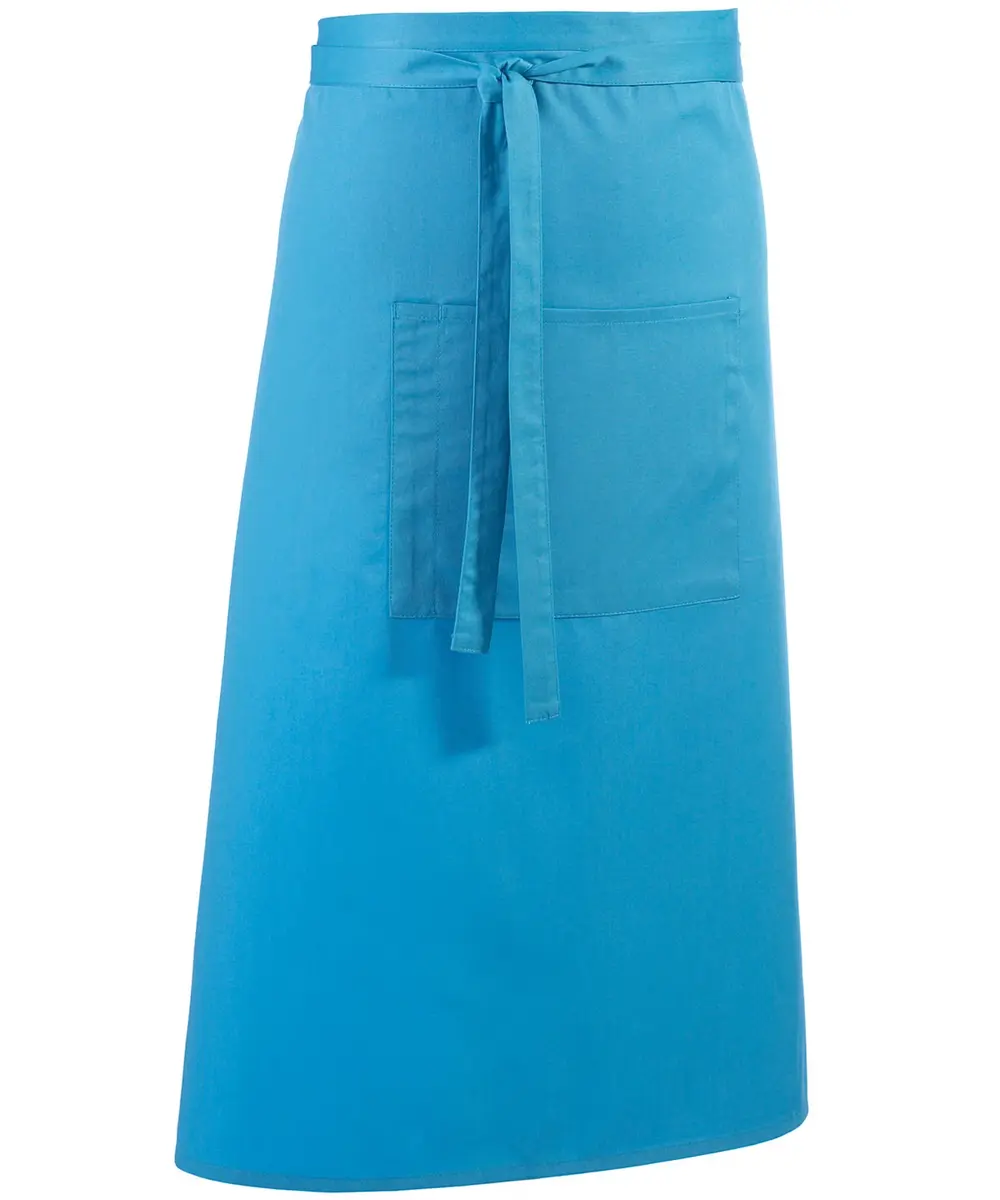 Colours Bar Apron Turquoise