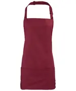 Colours 2-in-1 Apron Burgundy