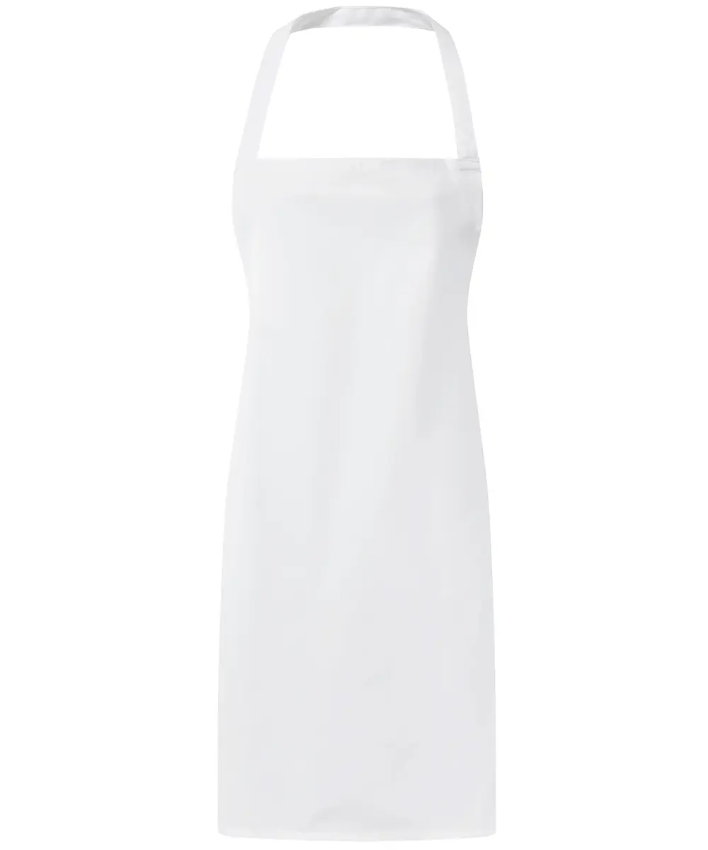 Essential Bib Apron White