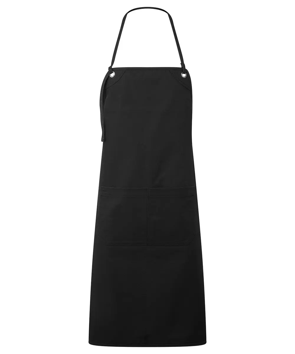 ‘Artisan’s Choice’ Double-pocket Canvas Apron Black