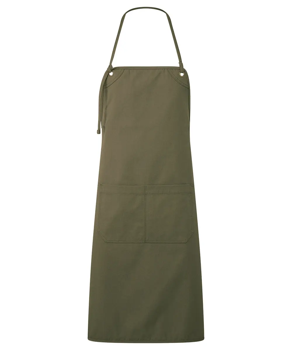 ‘Artisan’s Choice’ Double-pocket Canvas Apron Olive