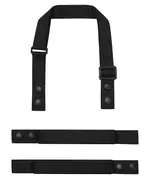 Swap & Pop' Customisable Apron - Straps Black